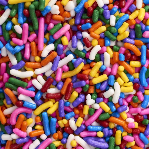 Rainbow Mix Jimmies 3oz