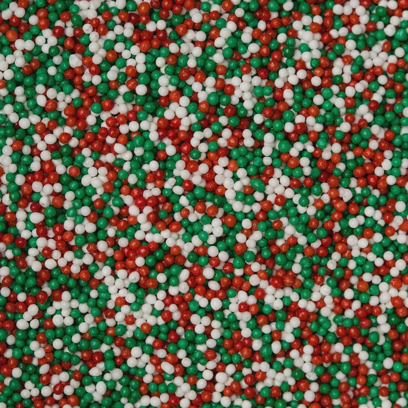 Christmas NonPareils 3 oz RWG (Red 3 Free)