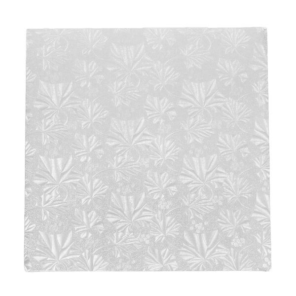 8&quot; Square Drum Board - Silver