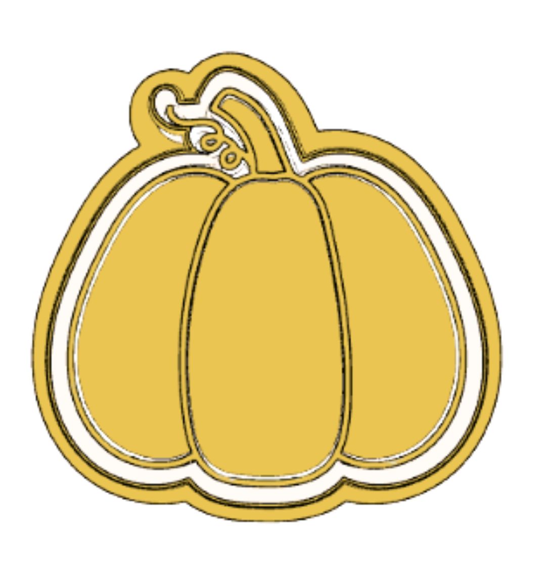 Mini Pumpkin Cutter and Stamp Set