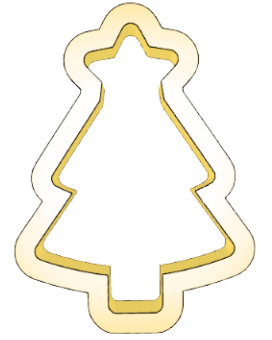 Mini Tree with Star Cutter 2&quot;