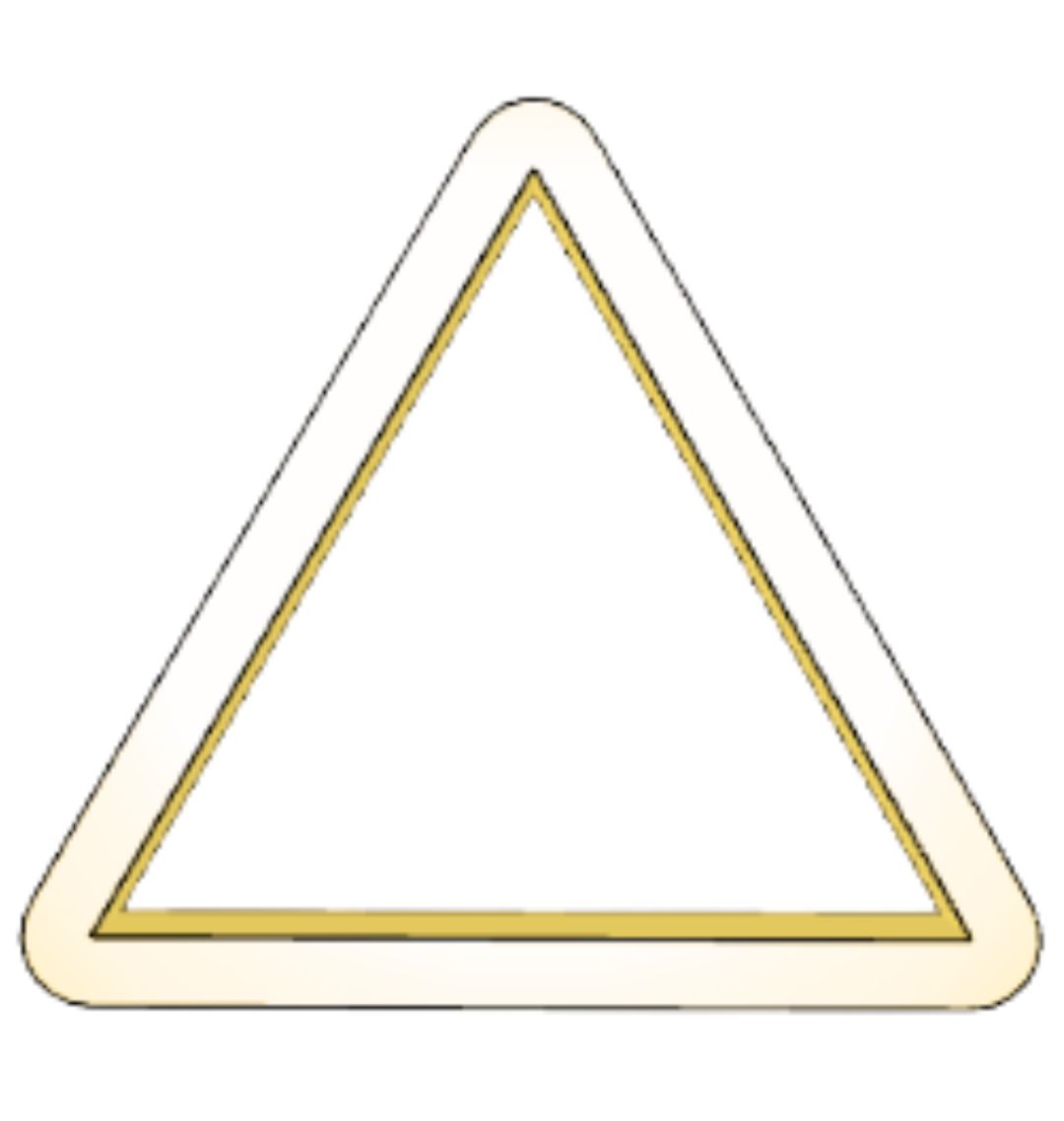Mini Triangle Cutter 2&quot;