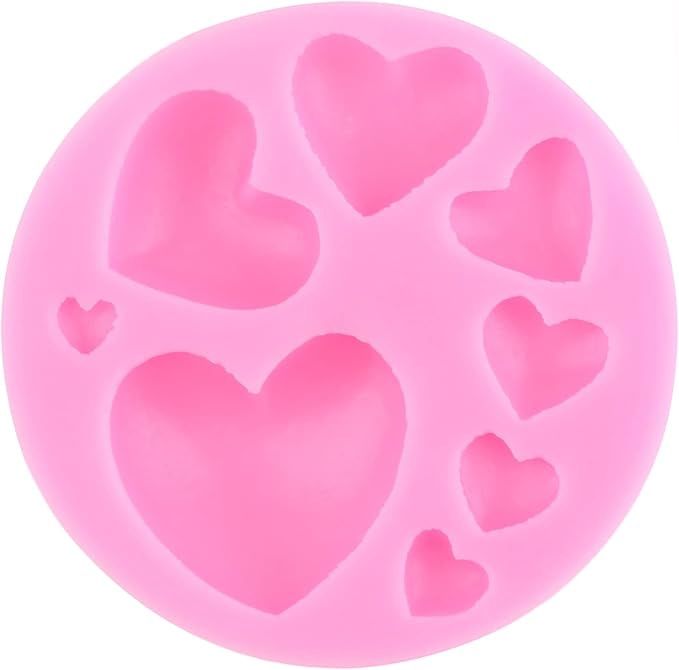Asst. Hearts Mold Silicone