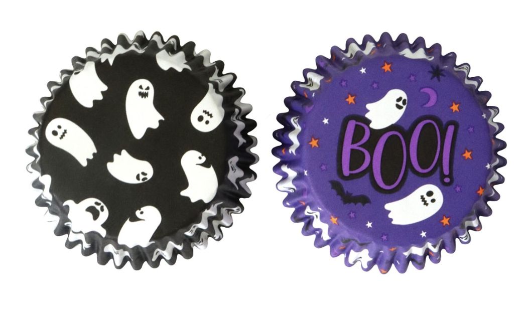 Ghost Foil Baking Cups/60