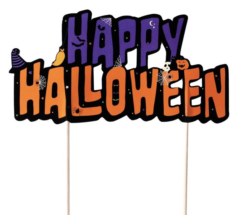 Halloween Cake Topper