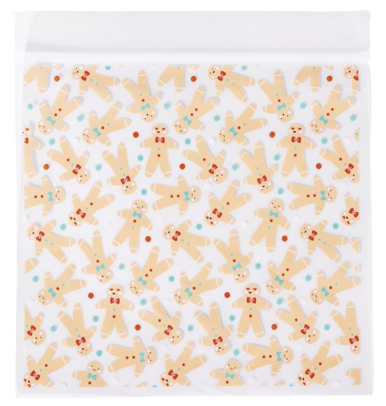 Gingerbread Resealable Bags/20