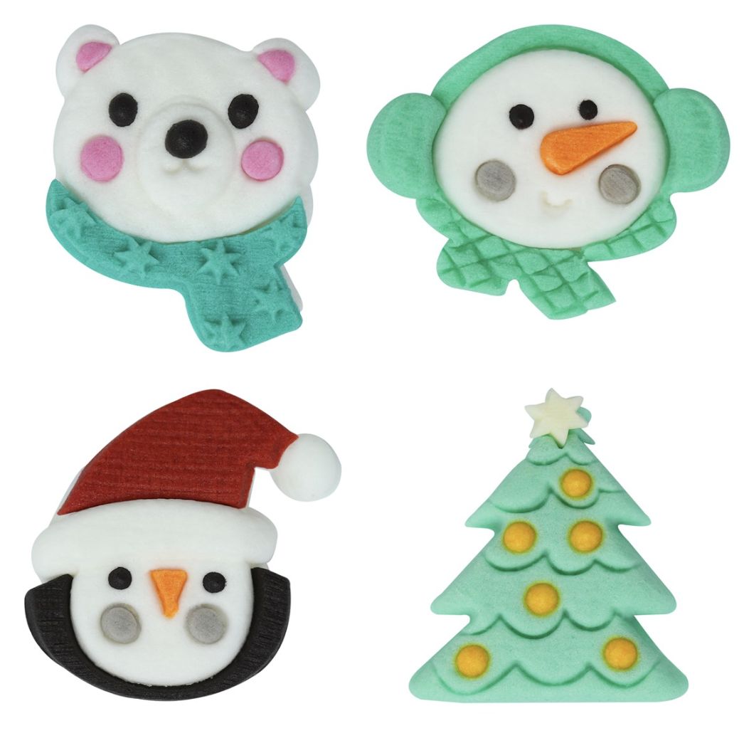 North Pole Express Gumpaste Set/12