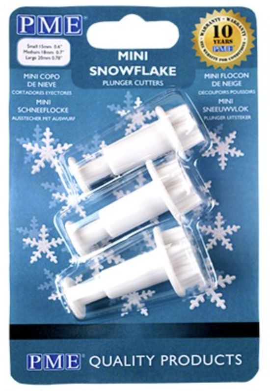 Snowflake Mini Plunger Set/3