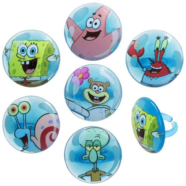 SpongeBob &amp; Friends Rings/12