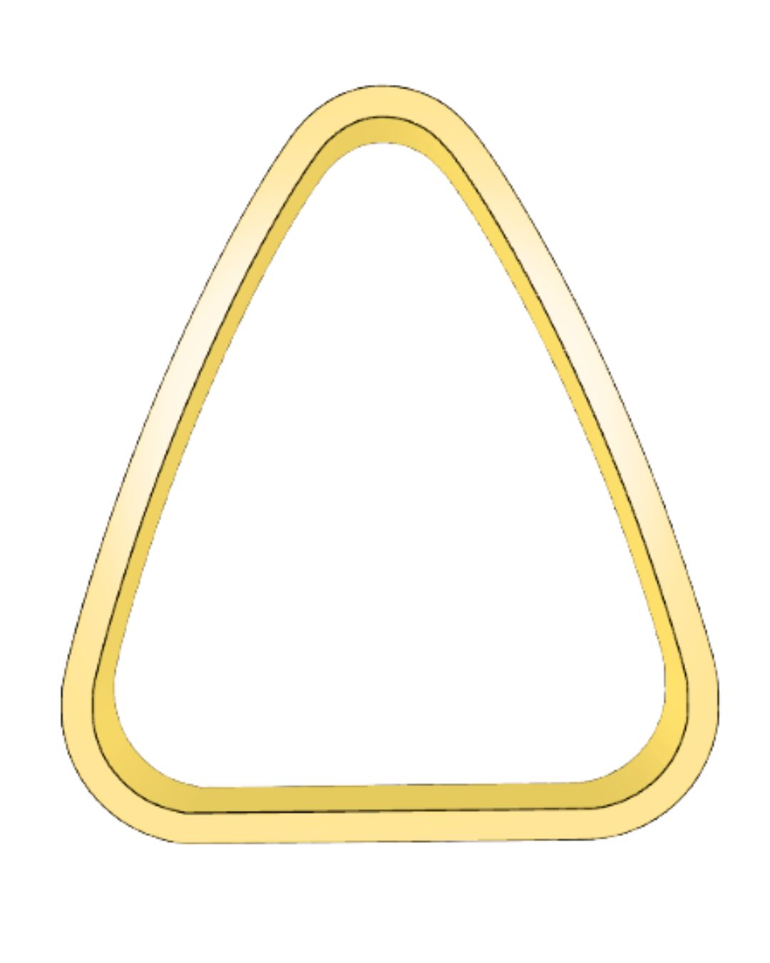 Pie Slice or Candy Corn Cutter 3.5&quot;