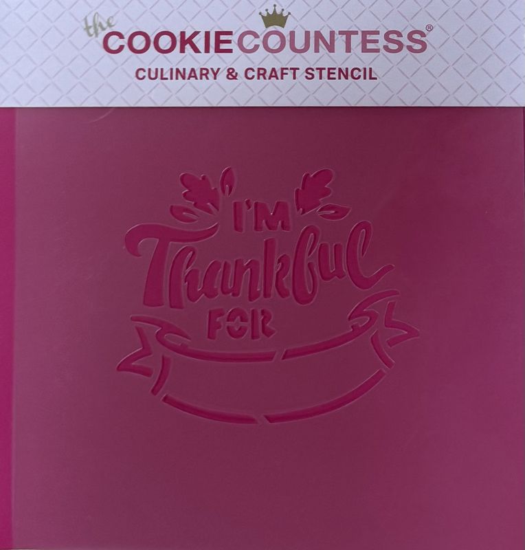 Thankful for Stencil (5.5x5.5)