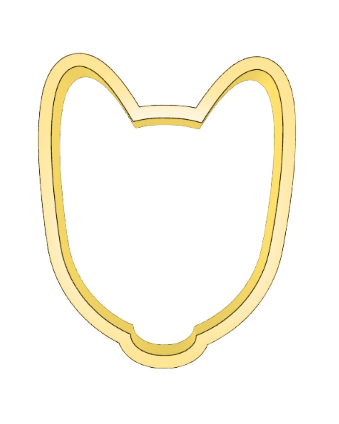 Dog Face Terrier Cutter 3.5&quot;