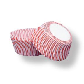 Red Stripe Mini Cups /36