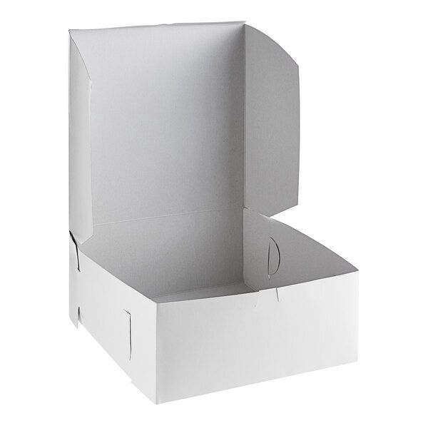 14x14x6 White Cake Box