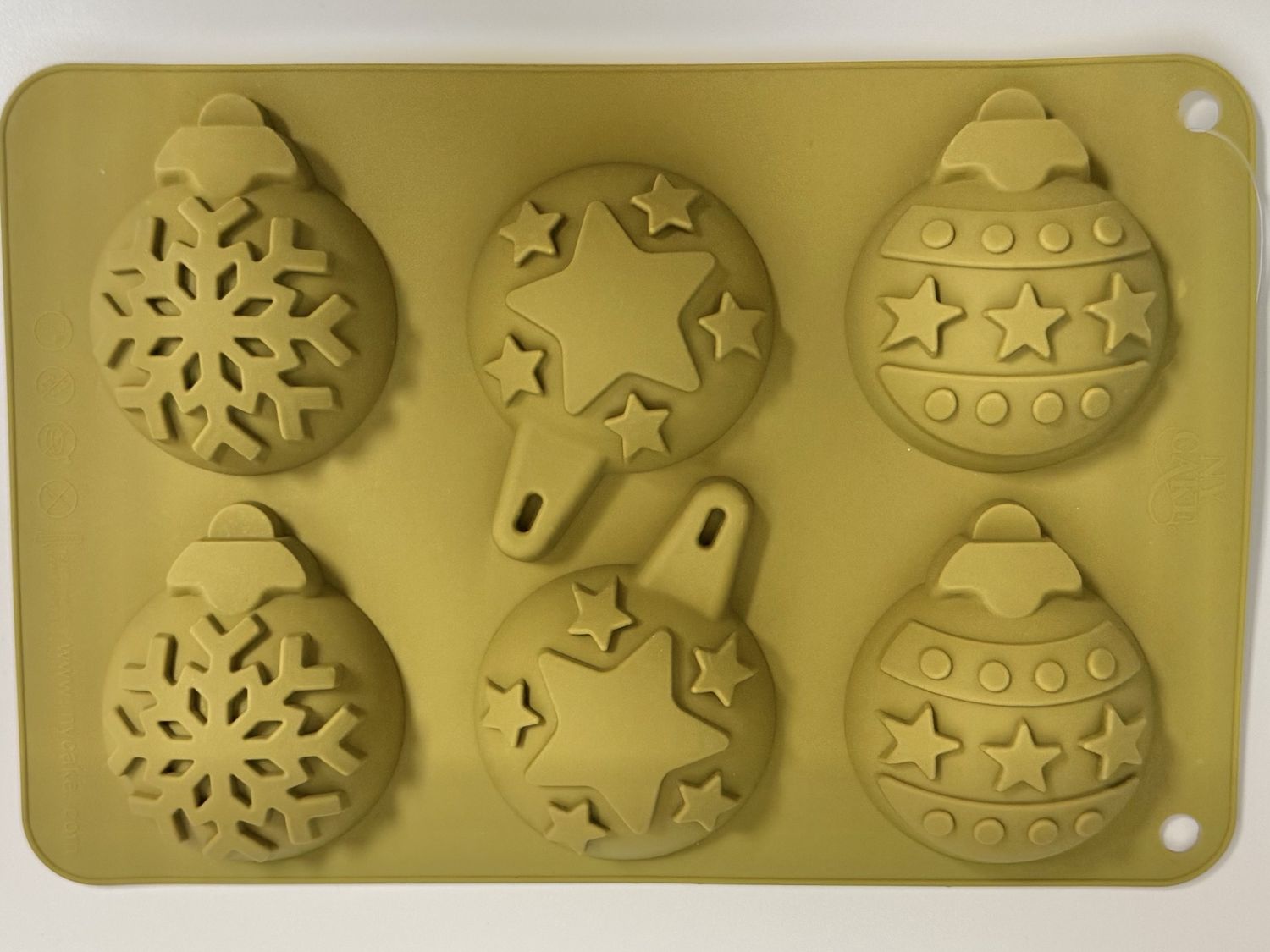 Ornaments 6cav. Silicone Pan