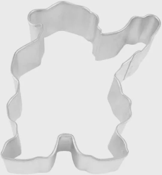 Waving Santa Cutter 3.75&quot;