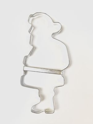 Santa Cutter w/Handle 8"