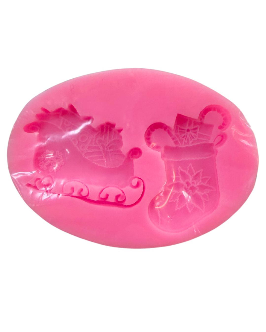 Sleigh/Stocking Mold Silicone