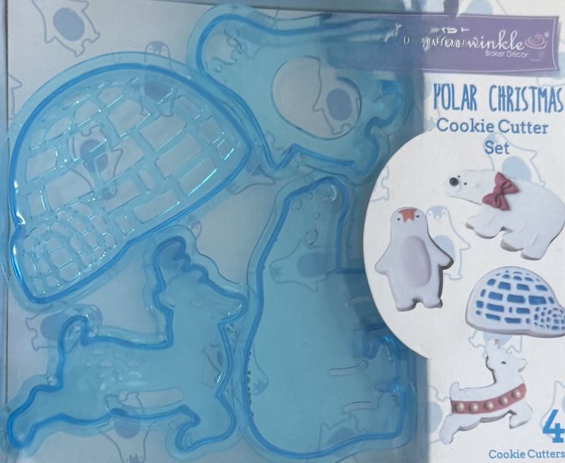 Polar Christmas/4 Pc. Cutters