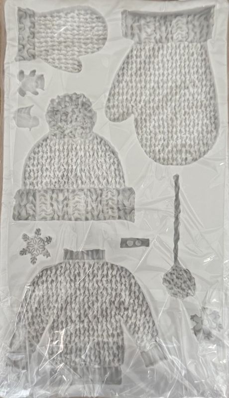 Knitted Winter Items Mold