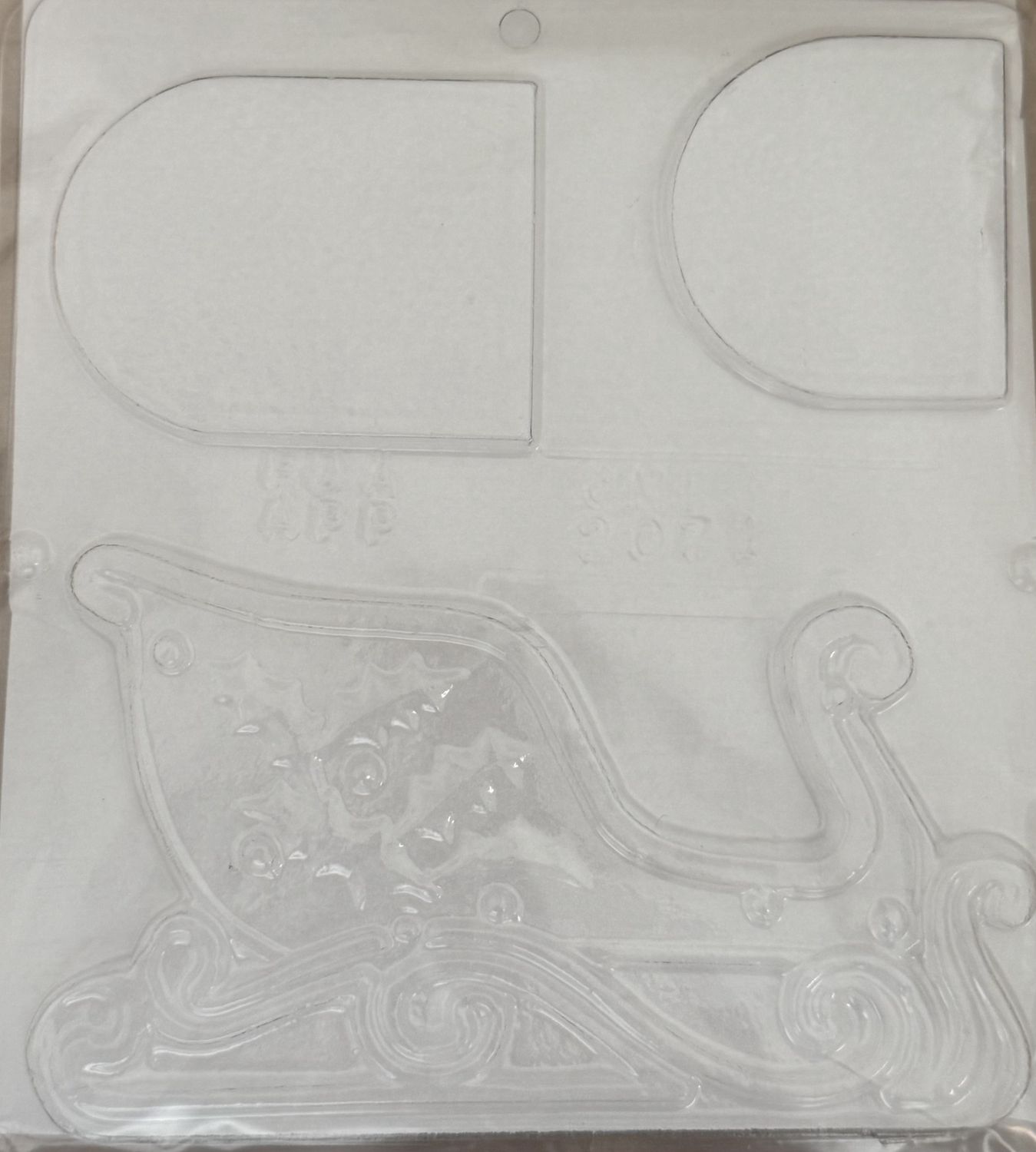 3-D Sleigh 2Mold Set