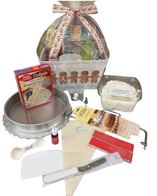 Cake Decorating Gift Basket