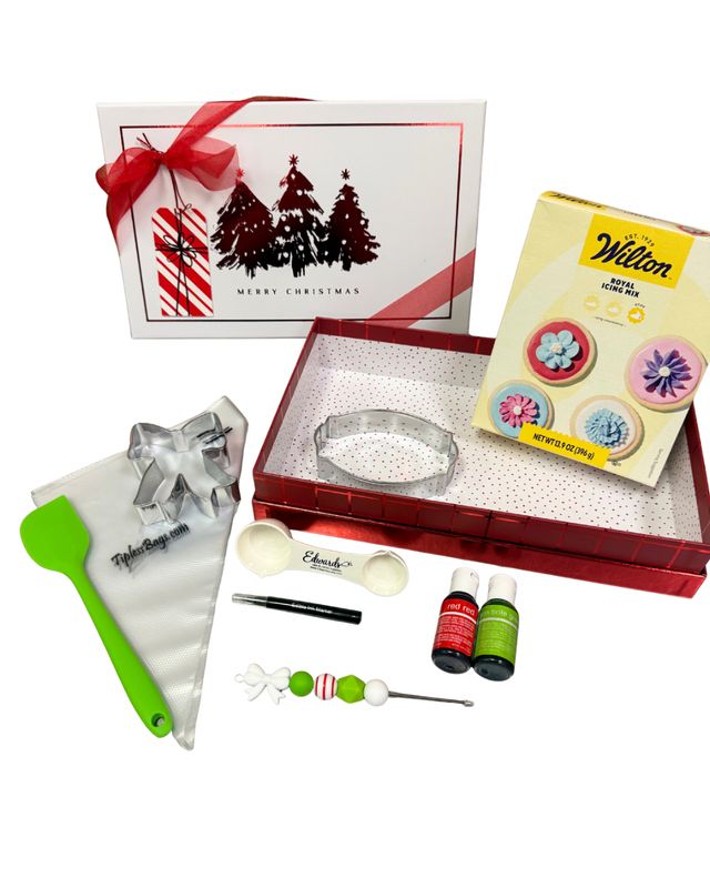 Royal Icing Cookie Box