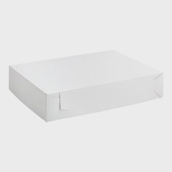Half Sheet White Box 2Pc