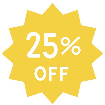 25% off Sale
