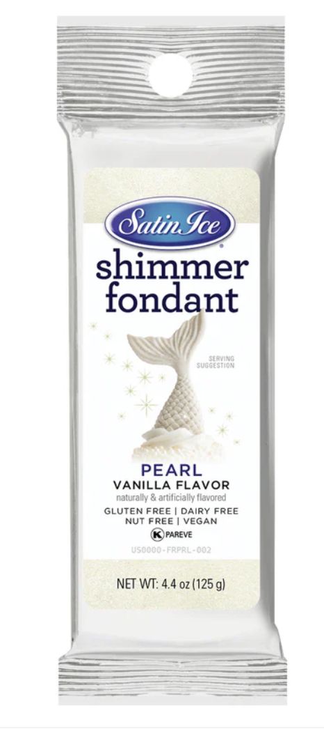 Pearl Shimmer Fondant 4.4oz