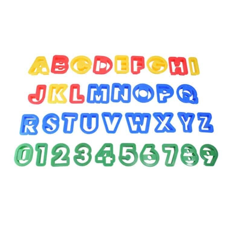 1.5" Alphabet/ Numbers Set