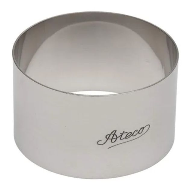 3" x 1.75" Round Form  S/S