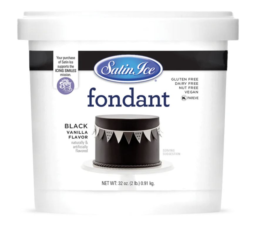 Black Fondant 2#