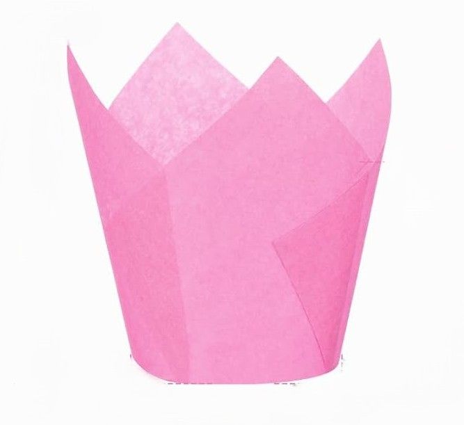 Pink Tulip Cup Pk25