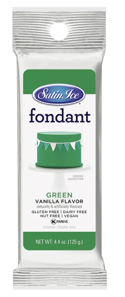 Green Fondant 4.4oz