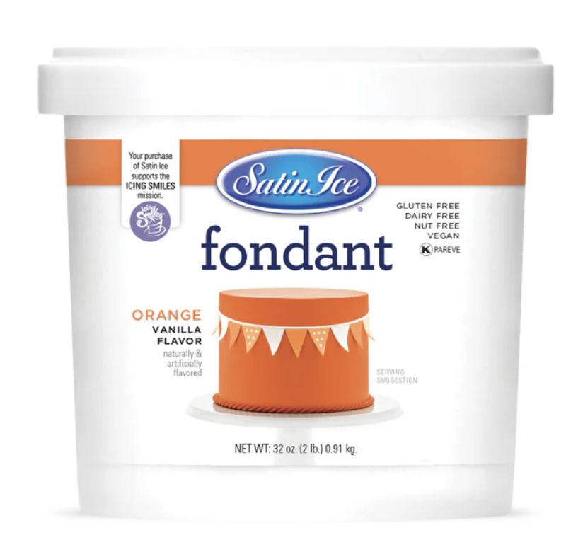 Orange Fondant 2#