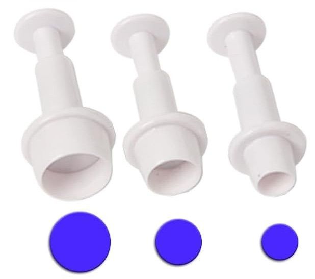 Mini Round Plunger Set 3