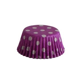Mini Purple Polka Dot Cup/36