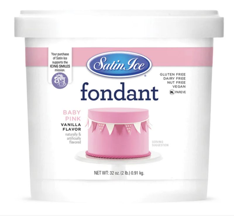 Baby Pink Fondant 2#