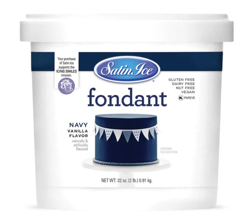 Navy Blue Fondant 2#