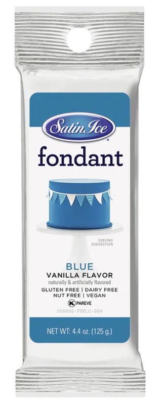 Blue Fondant 4.4oz