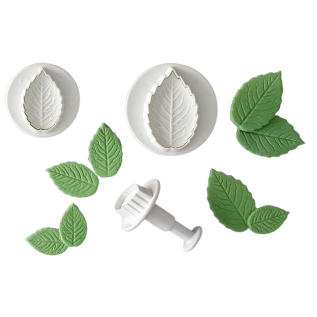 Rose Leaf 3 Small Plungers