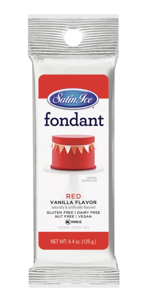 Red Fondant 4.4oz