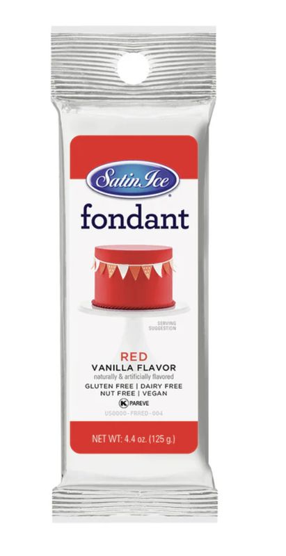 Red Fondant 4.4oz