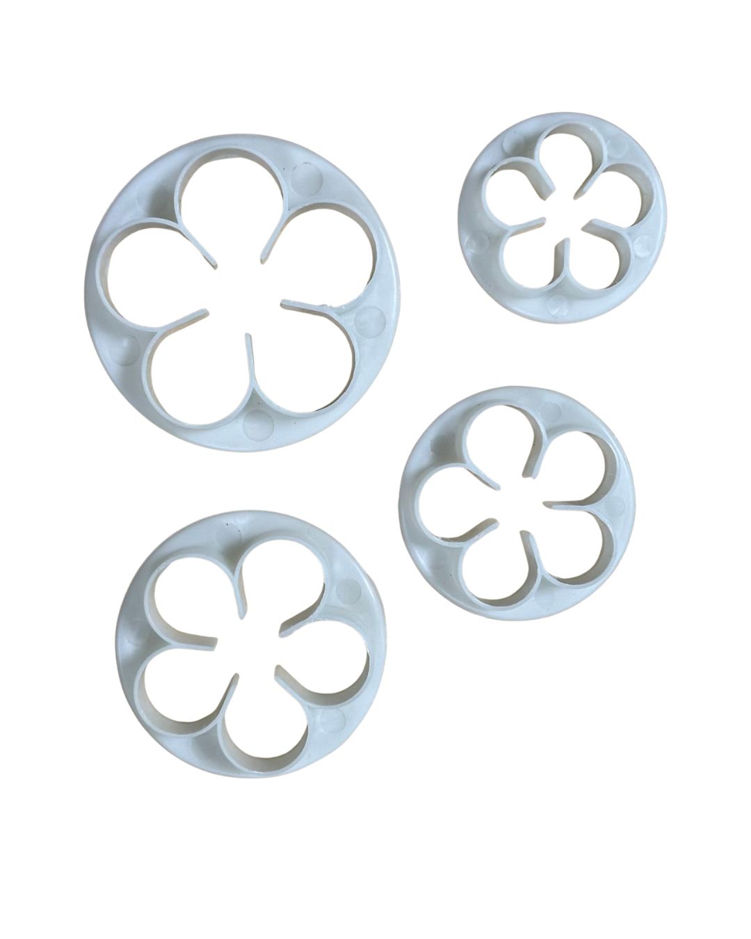 5 Petal Set/4 Plastic Cutters