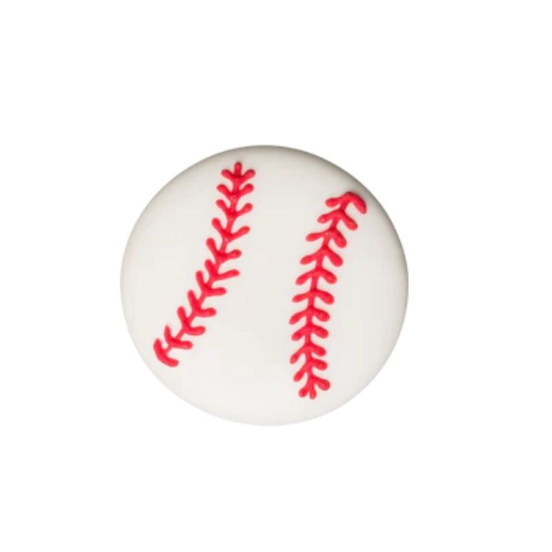 1.5"Baseball Pk4 Royal Icing