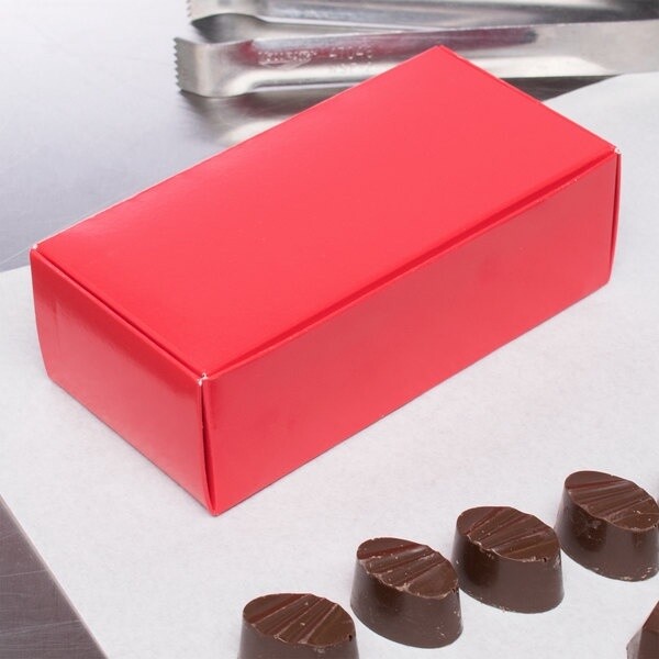 1/2# Red Candy Box