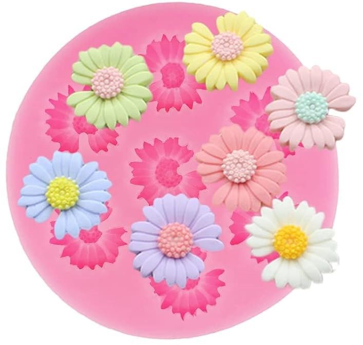 Split Daisy Mold Silicone