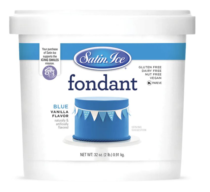 Blue Fondant 2#