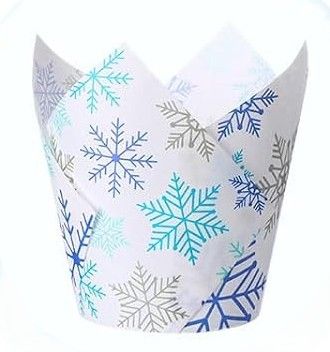Snowflakes Tulip Cup/25